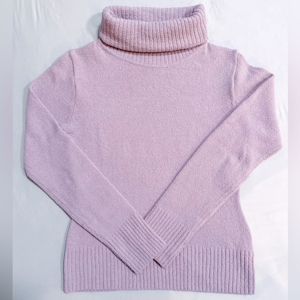 H&M Lavender Acrylic Turtleneck (L)